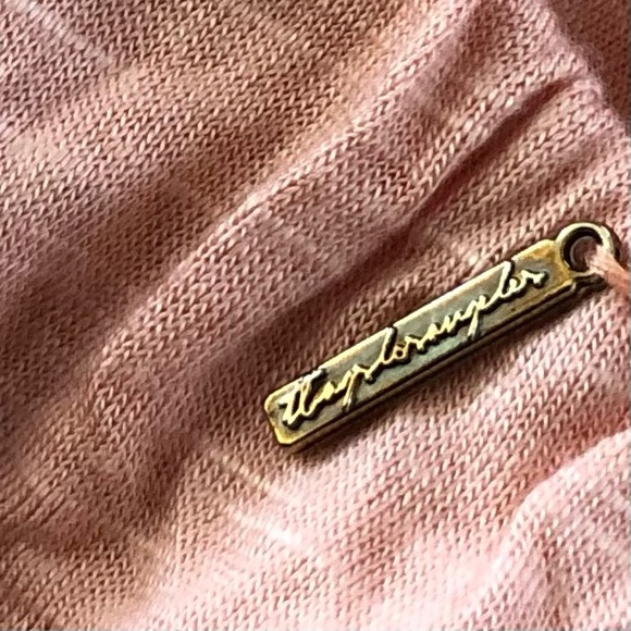 🌼 T-Bags Los Angeles Strapless Ruffle Top Maxi Dress in Peach, S - Picture 5 of 7